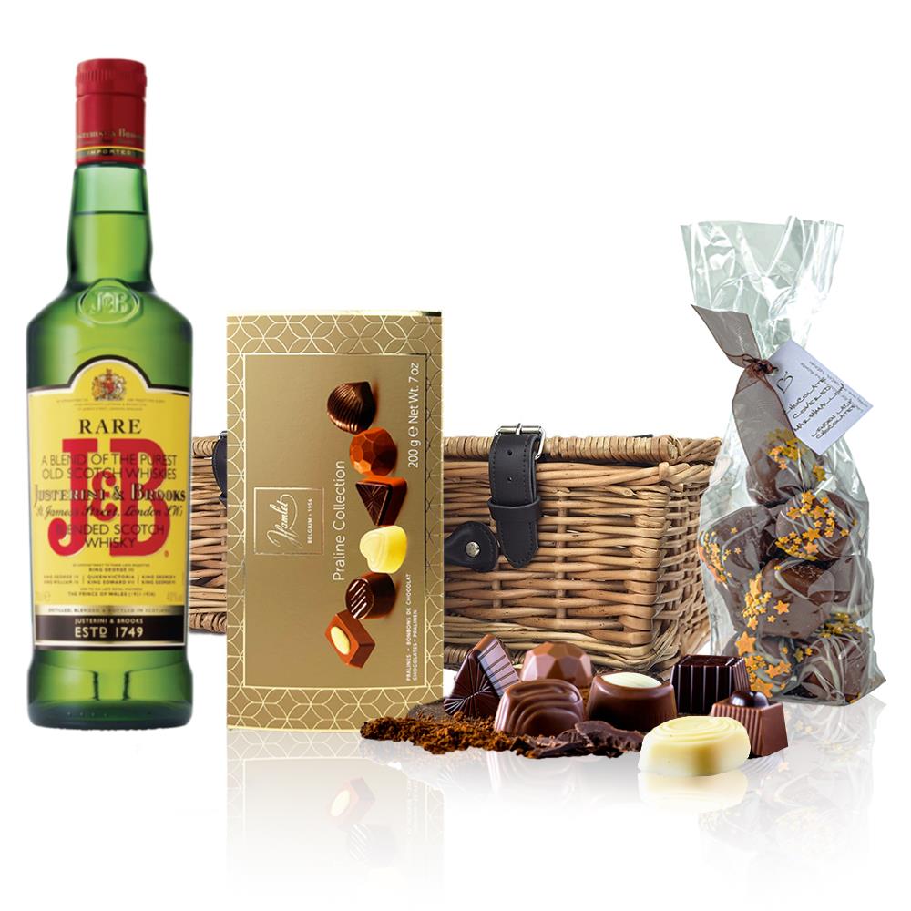 J & B Rare Whisky And Chocolates Hamper